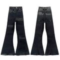 ANGELCORE DENIM/LEATHER FLARES
